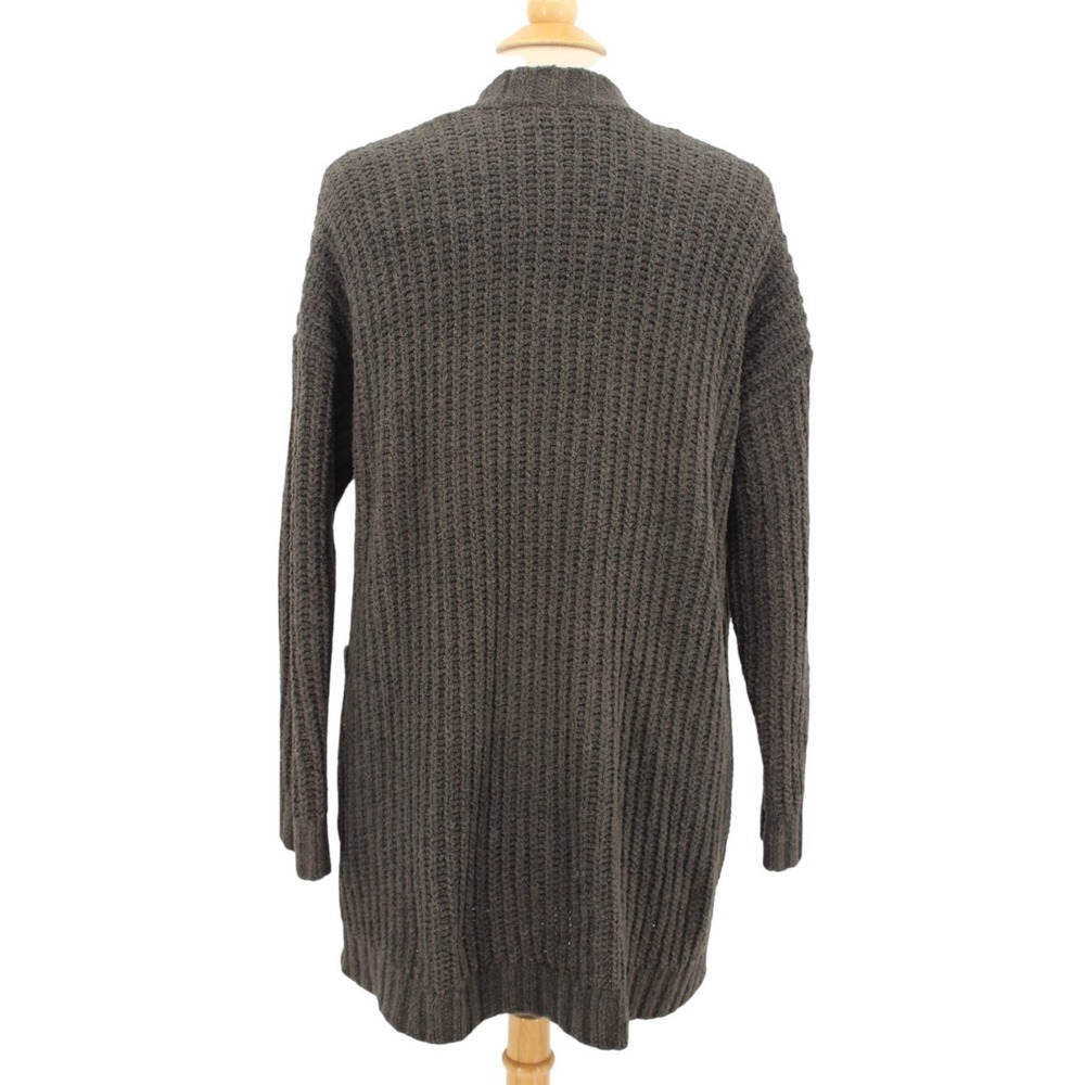 American Eagle Cardigan Sweater Womens XS / S Gray Open‎ Casual Comfy Cozy Soft - Picture 3 of 10